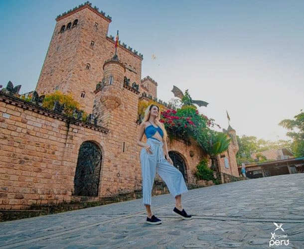 A castle in the jungle does exist: lose yourself in the towers, murals, and magical views of Lamas Castle.