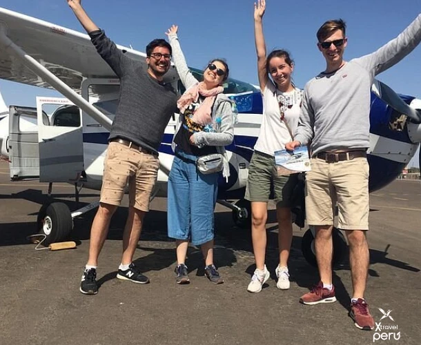 Celebrate the success of your flight over one of Peru's greatest enigmas. Return to solid ground with photos and memories of Nazca's immensity and mystery.