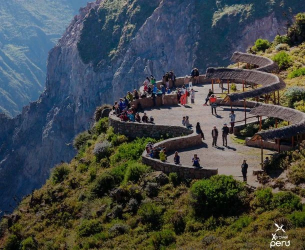 Experience the Colca Canyon in two days: viewpoints, Andean villages, and condors soaring above one of the deepest canyons in the world.