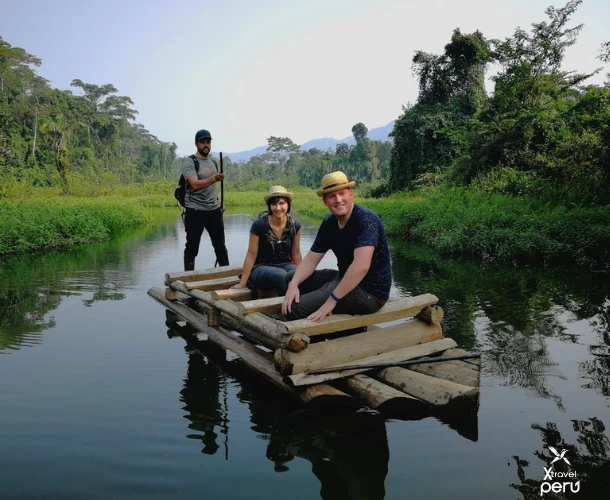 on the Amazon	Explore the magical Machuhuasi Lake on a peaceful raft ride. Observe aquatic birds, caimans, and monkeys in a serene natural setting.