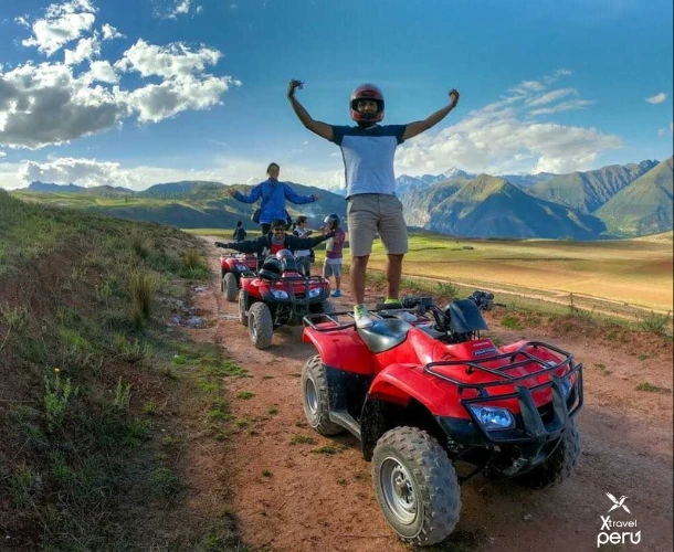 Stop on the route to capture the beauty of the Sacred Valley. The road to the Salt Mines and Huaypo is as thrilling as the destinations. Your quad bike awaits more adventure!