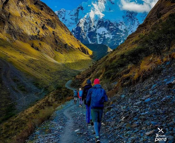 Dare to experience the legendary Salkantay: a walk between sacred mountains and living jungle that culminates in Machu Picchu.